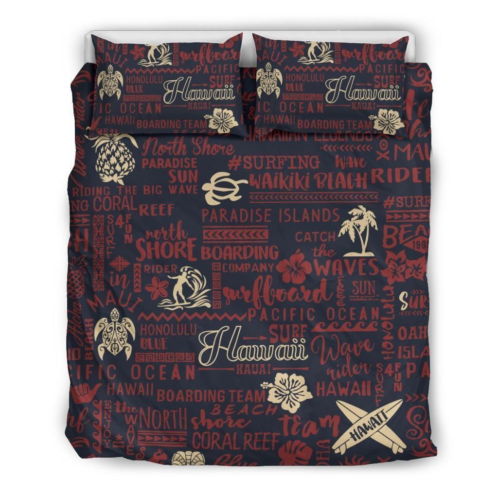 Hawaiian Turtle Bedding Set