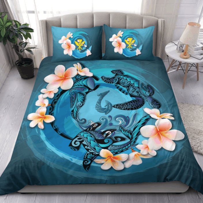 Hawaiian Turtle Bedding Set