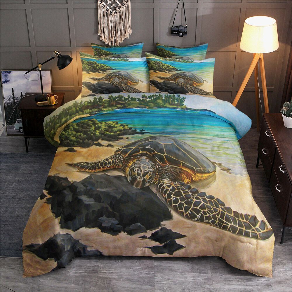 Hawaiian Turtle Bedding Set