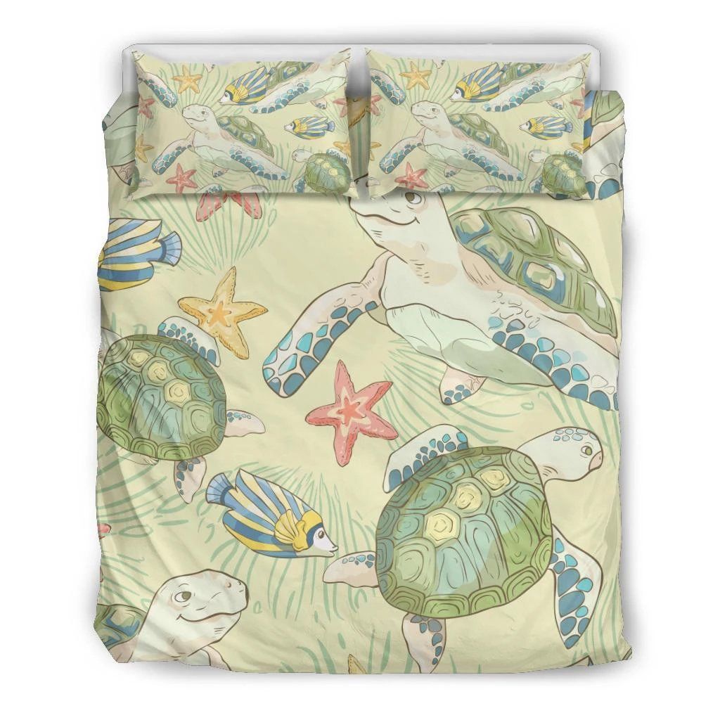Hawaiian World Animals In Sea Bedding Set