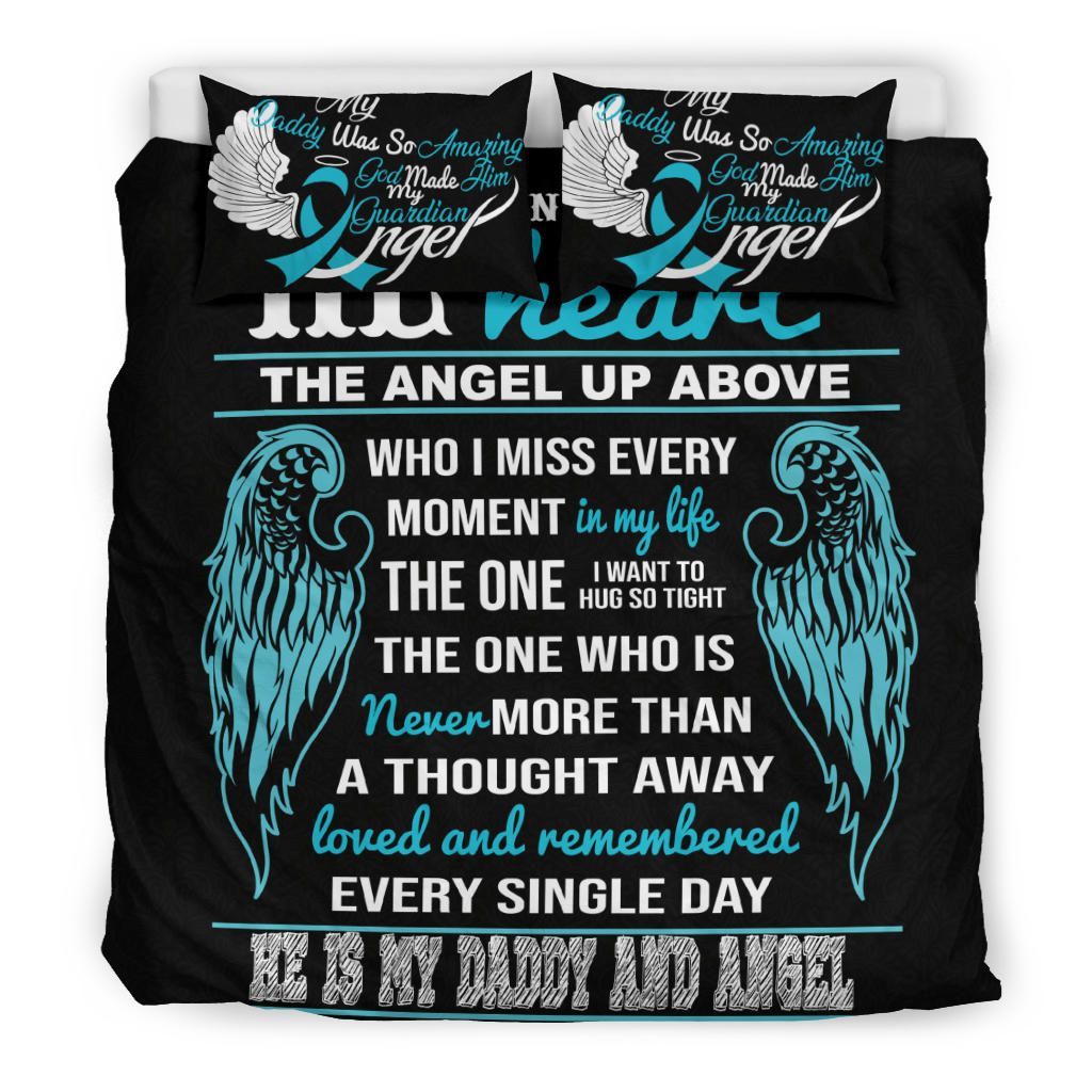He Is My Daddy And Angel Bedding Set
