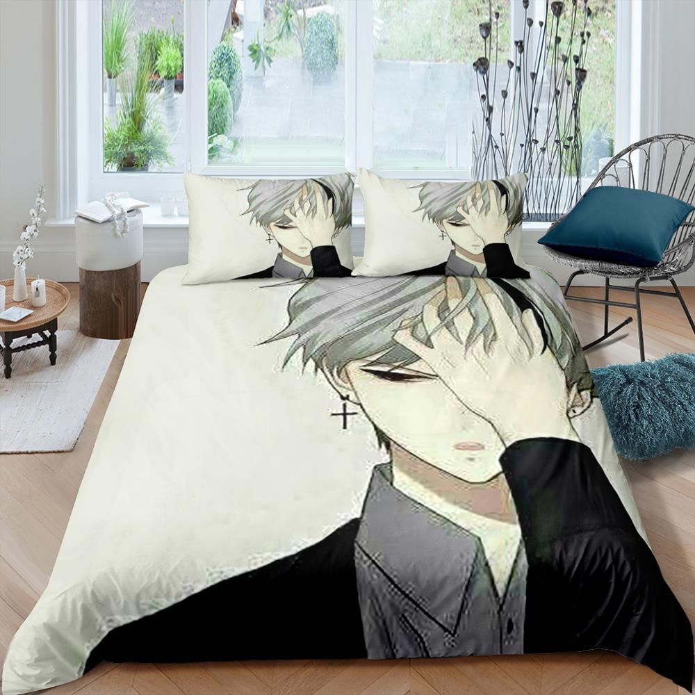 Head Rub Guy Bedding Set