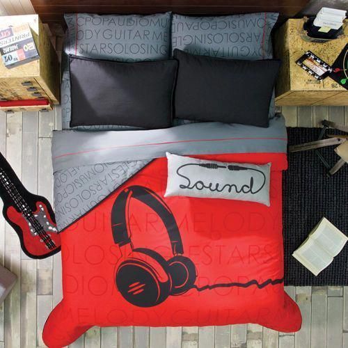 Headphone Music Bedding Set