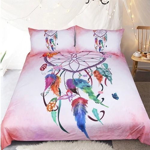 Heart Dreamcatcher Bedding Set