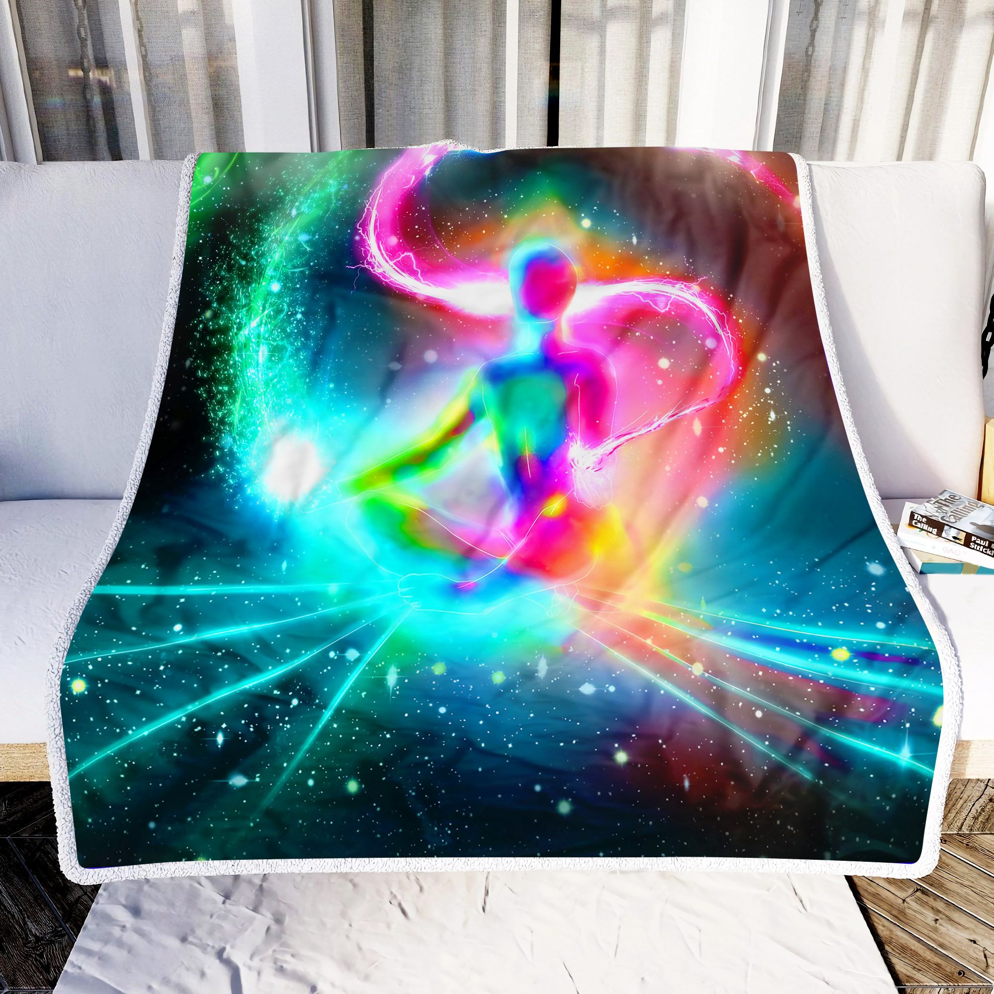 Heart Spirtuality Fleece Blanket
