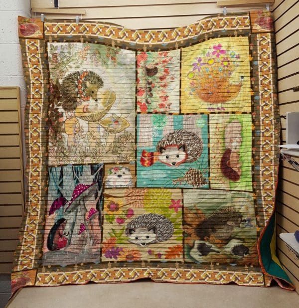 Hedgehog Adventures Of Hedgehog Quilt Blanket DHC0201201079TD