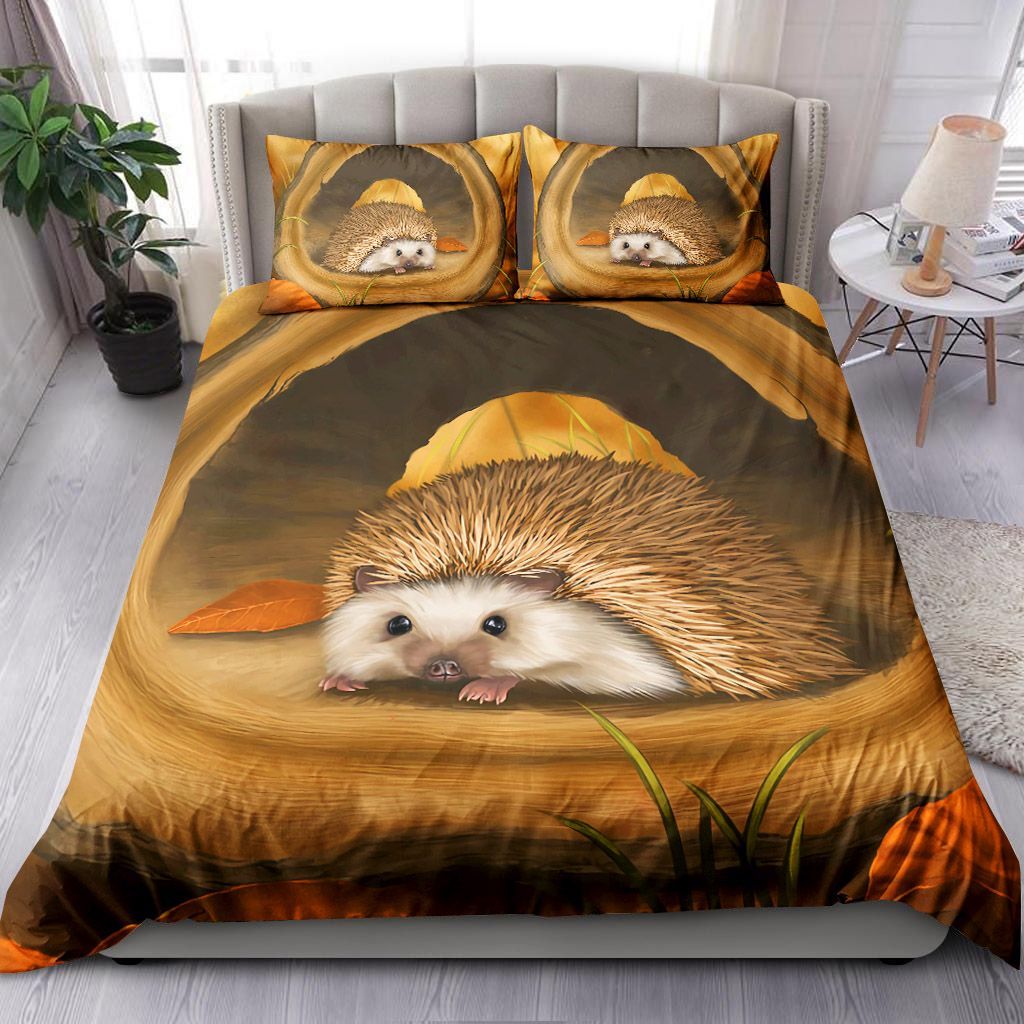 Hedgehog Autumn Sweetness Bedding Set