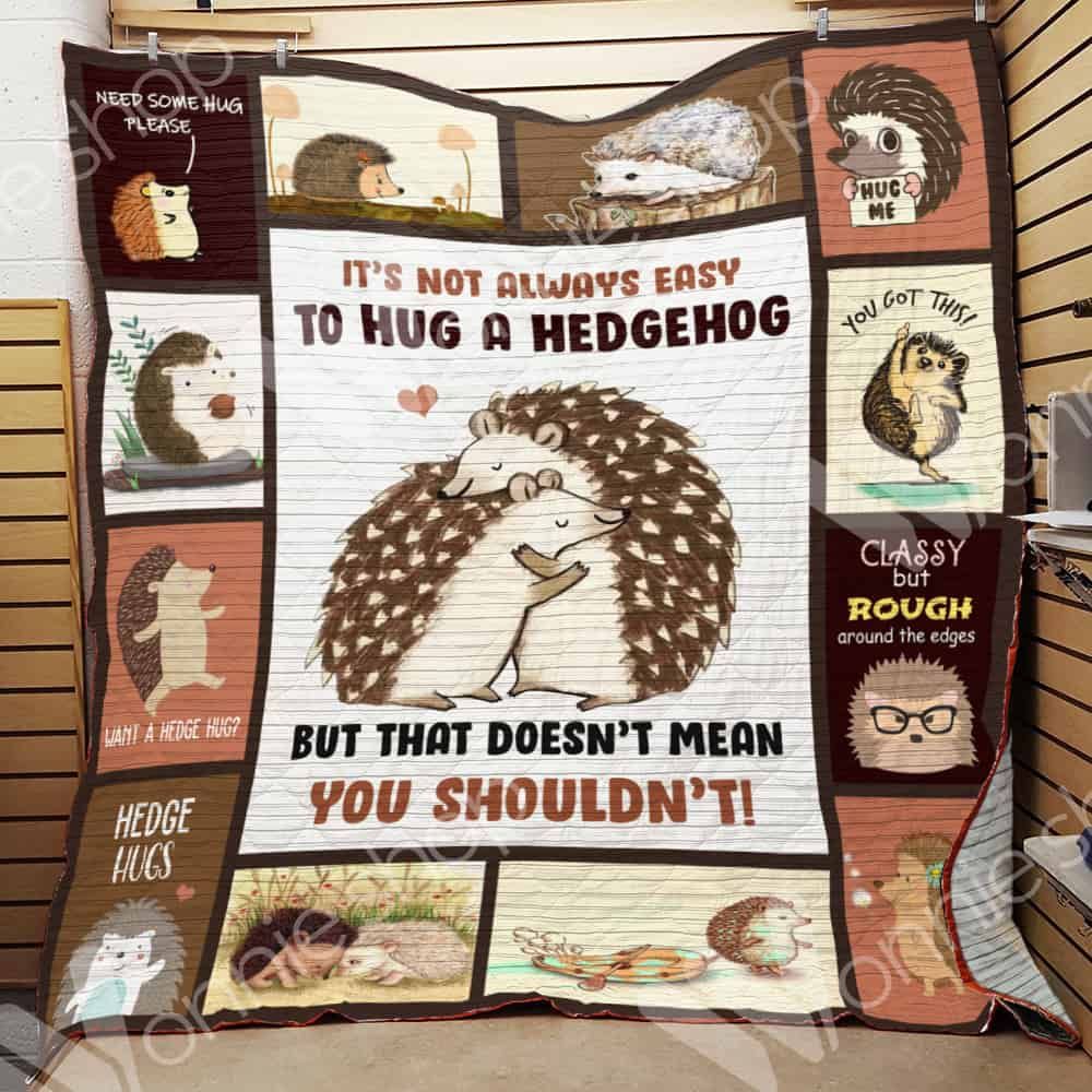 Hedgehog Blanket LNT0612053 Quilt Blanket