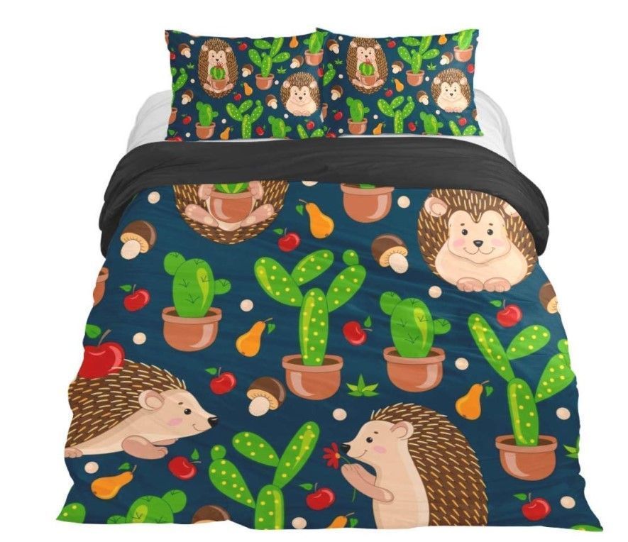 Hedgehog Cactus Bedding Set