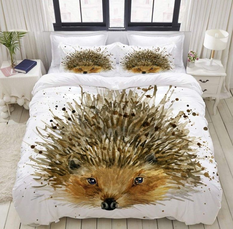 Hedgehog Eyes Bedding Set