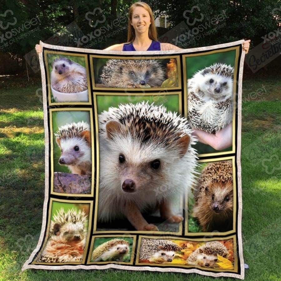Hedgehog Fleece Blanket