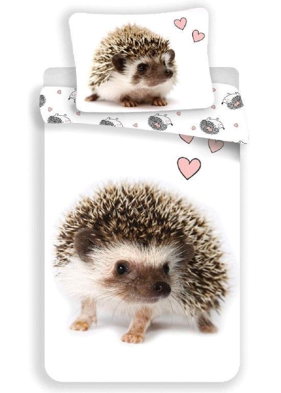 Hedgehog Heart Bedding Set