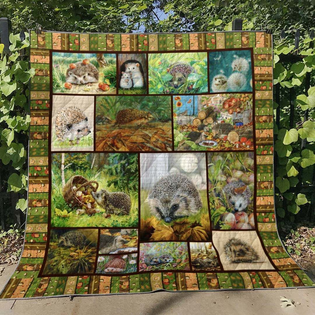 Hedgehog HN190617 Quilt Blanket
