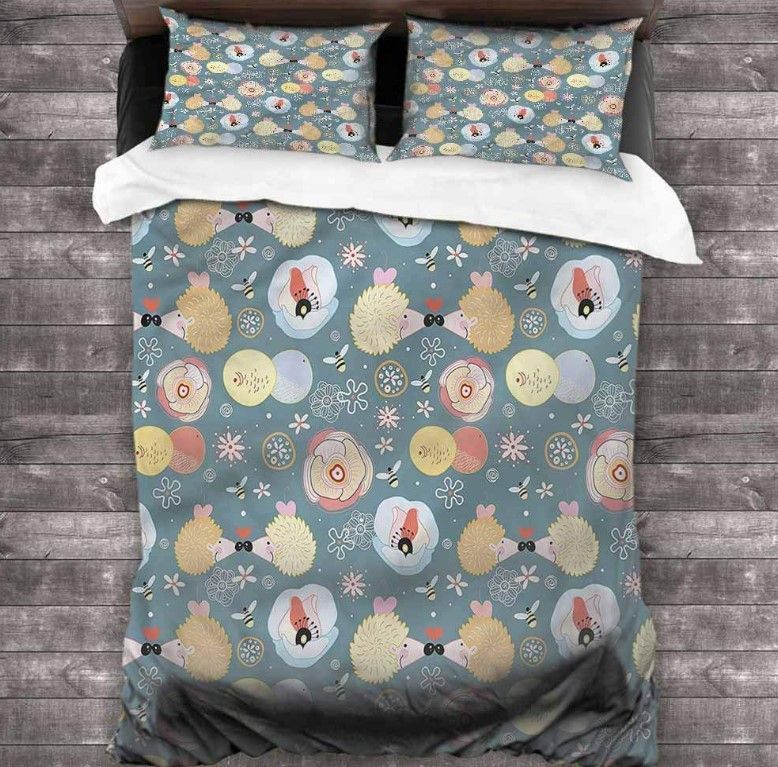 Hedgehog Love Bedding Set