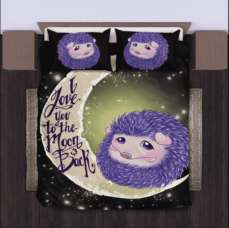 Hedgehog Sapphire Moonlight BS Bedding Set
