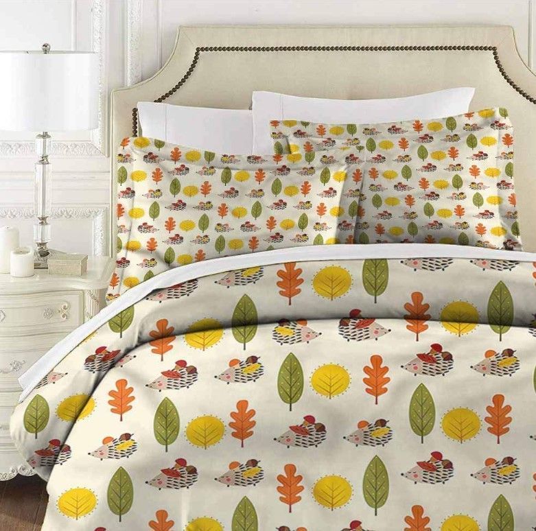 Hedgehog Tree Bedding Set