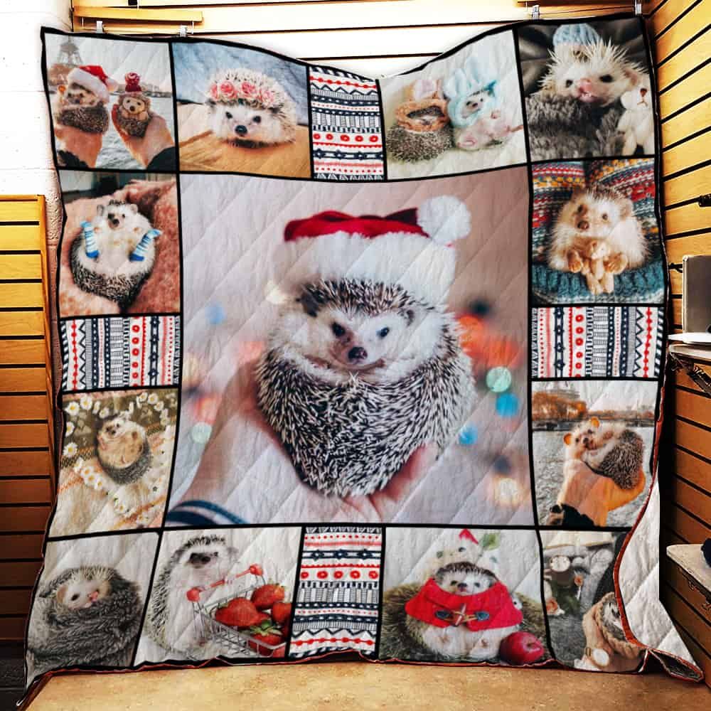 Hedgehog Washable Quilt Blanket 0203 P1 Dhc1312302Dd
