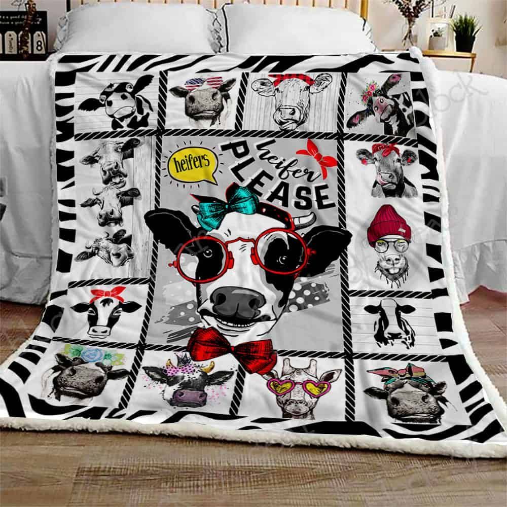 Heifer Please Fleece Blanket