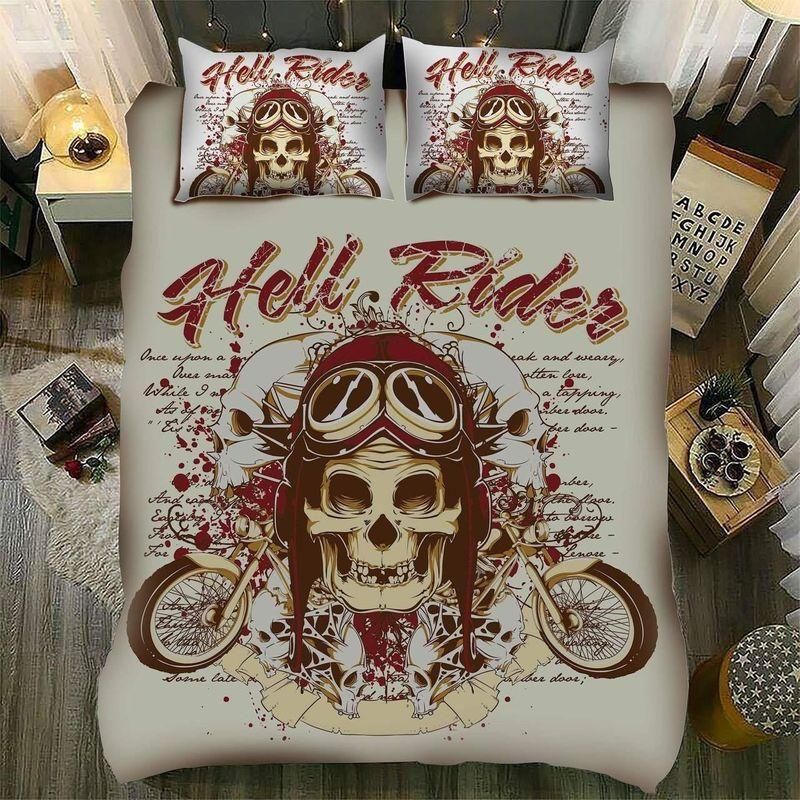 Hell Rides Bedding Set