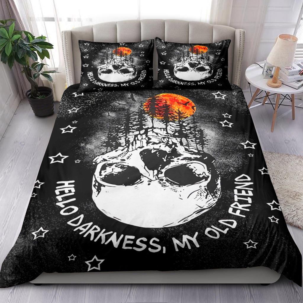 Hello Darkness My Old Friend Bedding Set