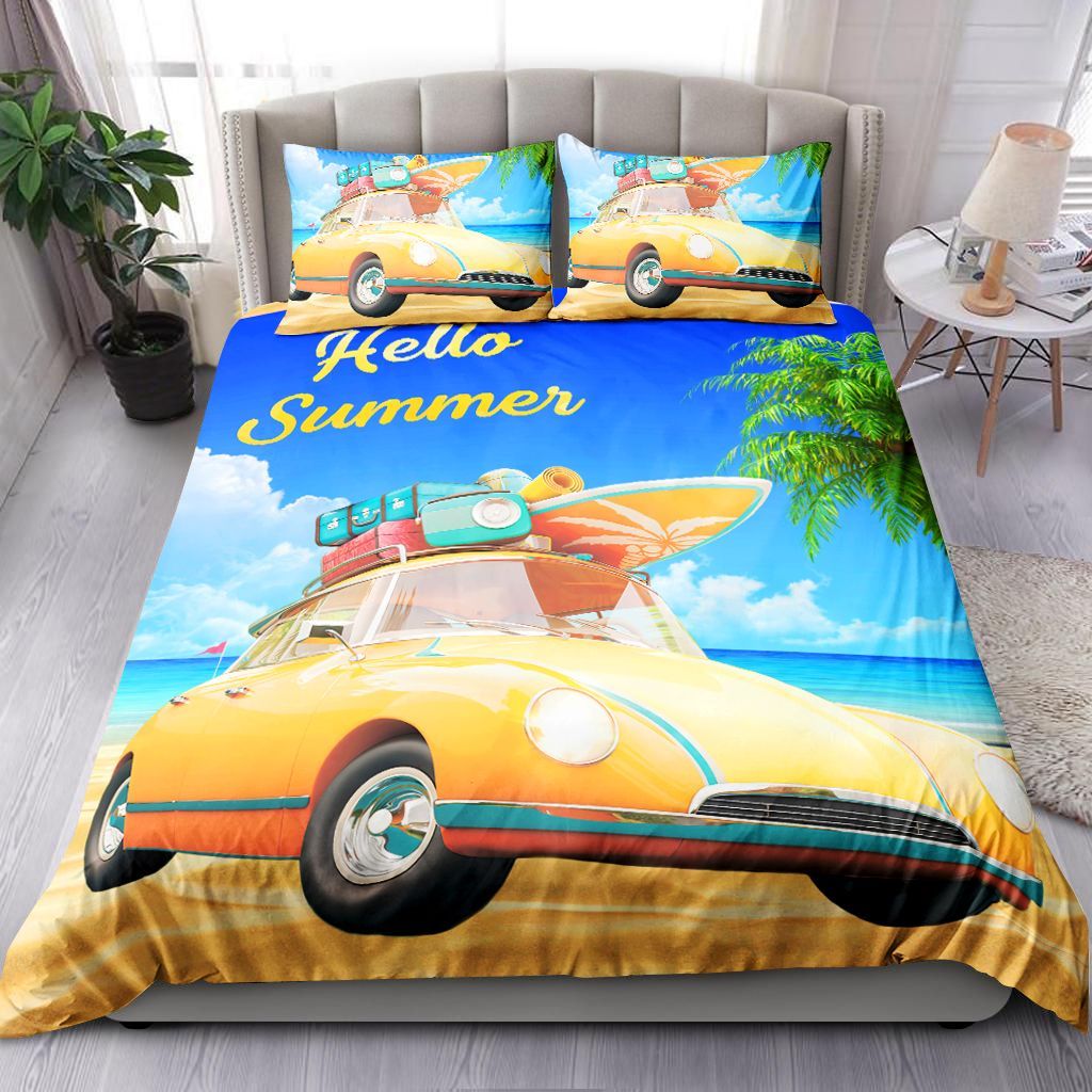 Hello Summer Beach Bedding Set