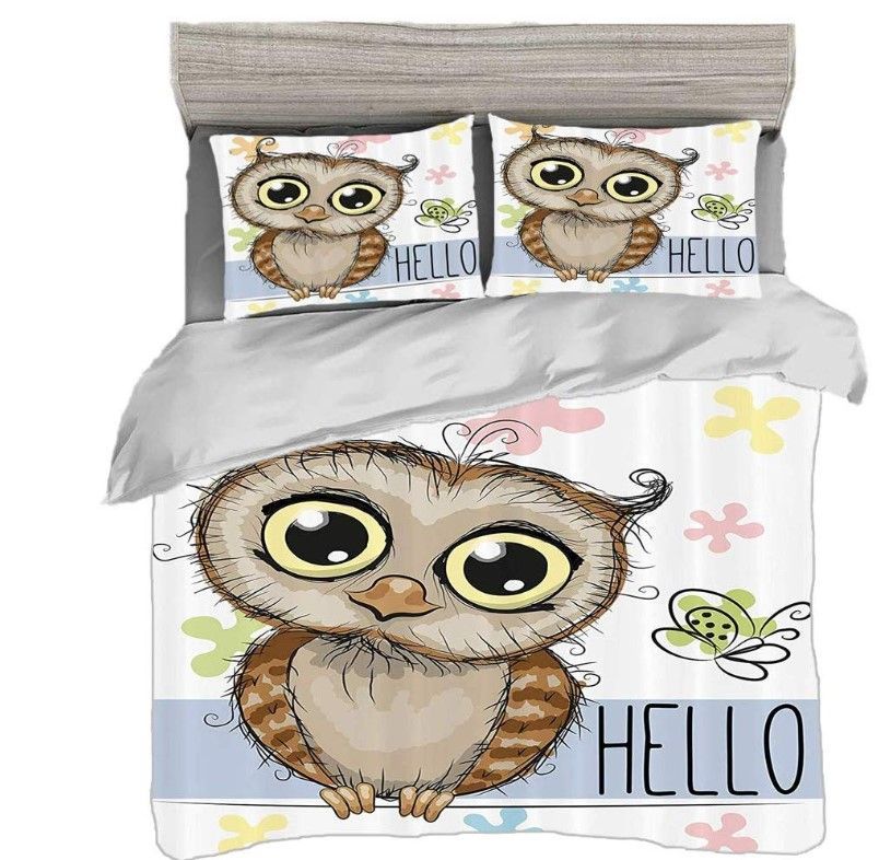 Hellow Owl Bedding Set