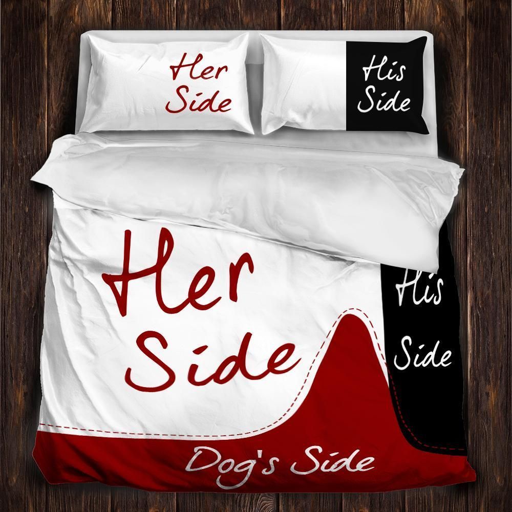 Her Side His Side Bedding Set