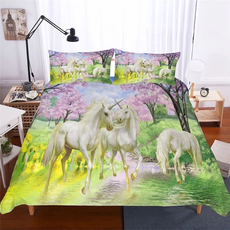 Herd Of Unicorns Bedding Set