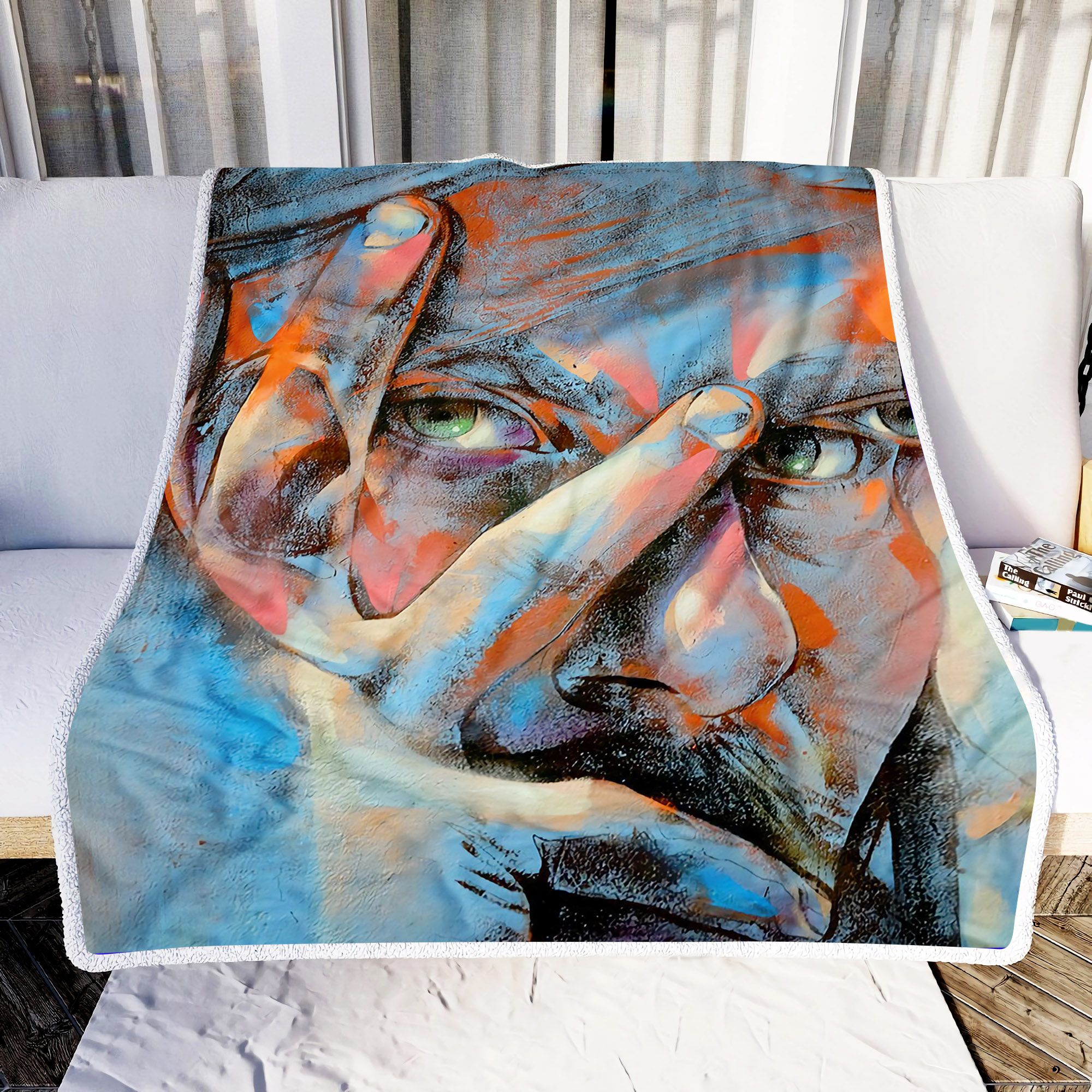 Hey Friend Fleece Blanket