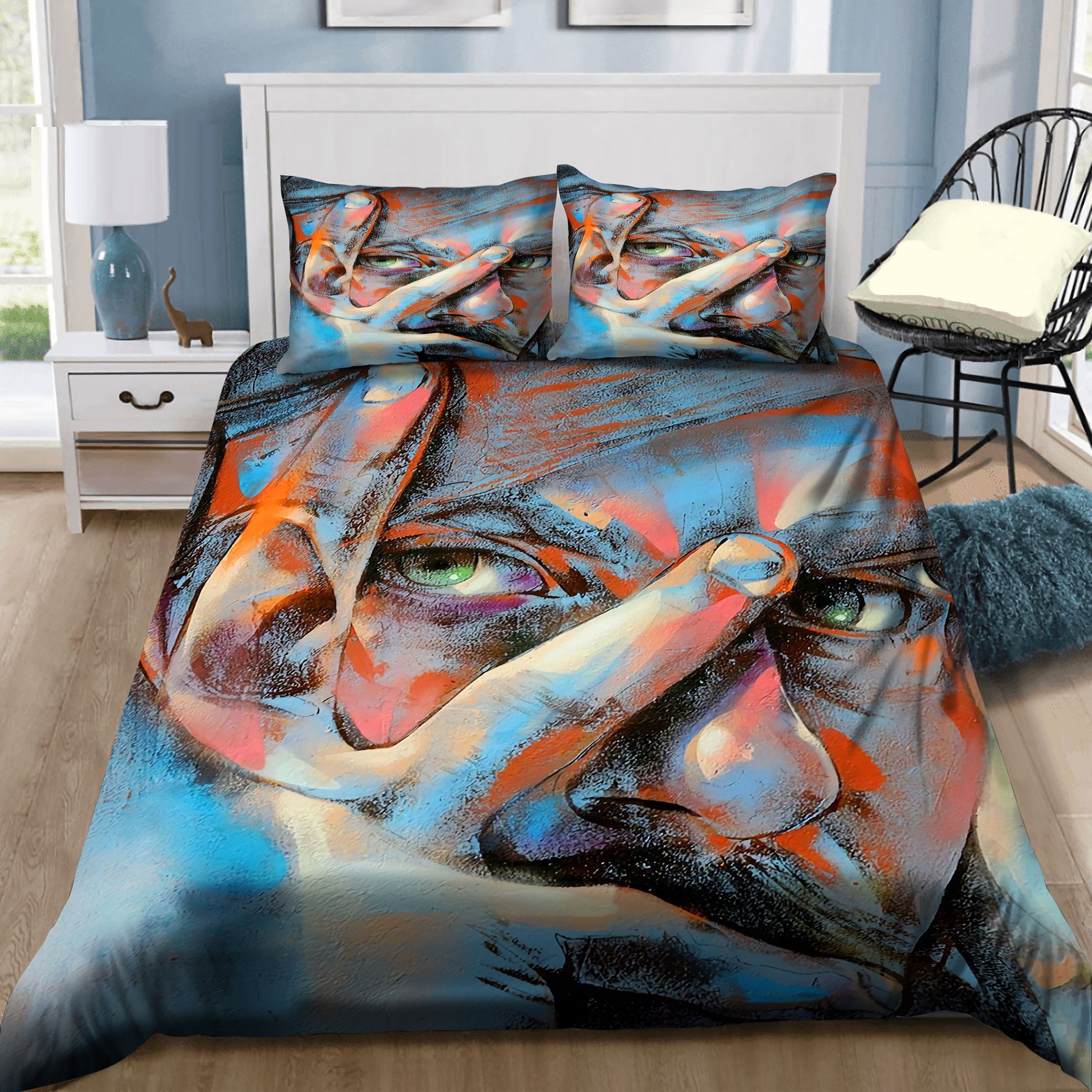 Hey Friend Bedding Set