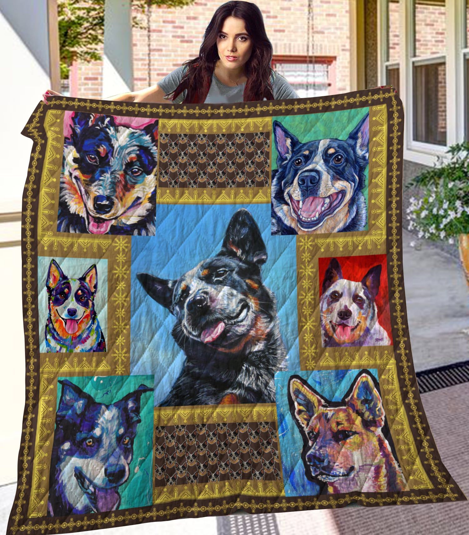 Hha2609 Australian Catlle Dog New Patek Quilt Dhc16123166Dd