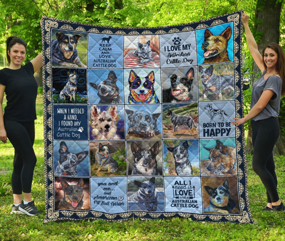 Hha2609 Australian Catlle Dog Sold Out Dates Quilt Dhc16123164Dd