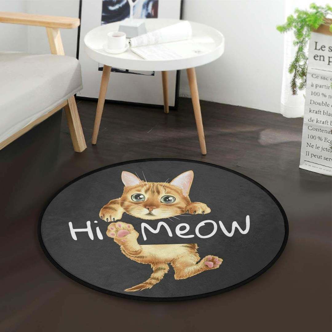Hi Cat Round Carpet