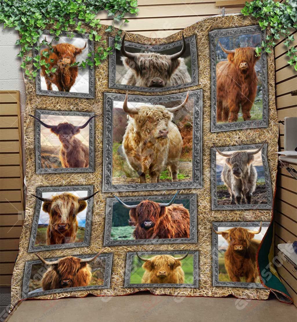 Highland Cows NC0709174CL Quilt Blanket