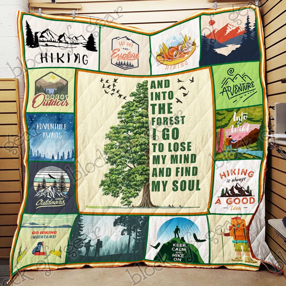 Hiking A Part Of My Life Quilt Nh88 Dhc11122588Dd