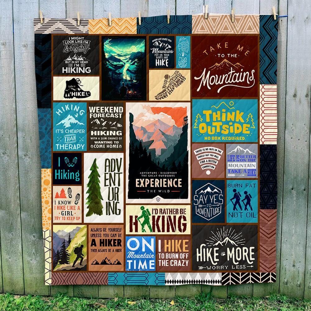 Hiking Art CL100607 Quilt Blanket