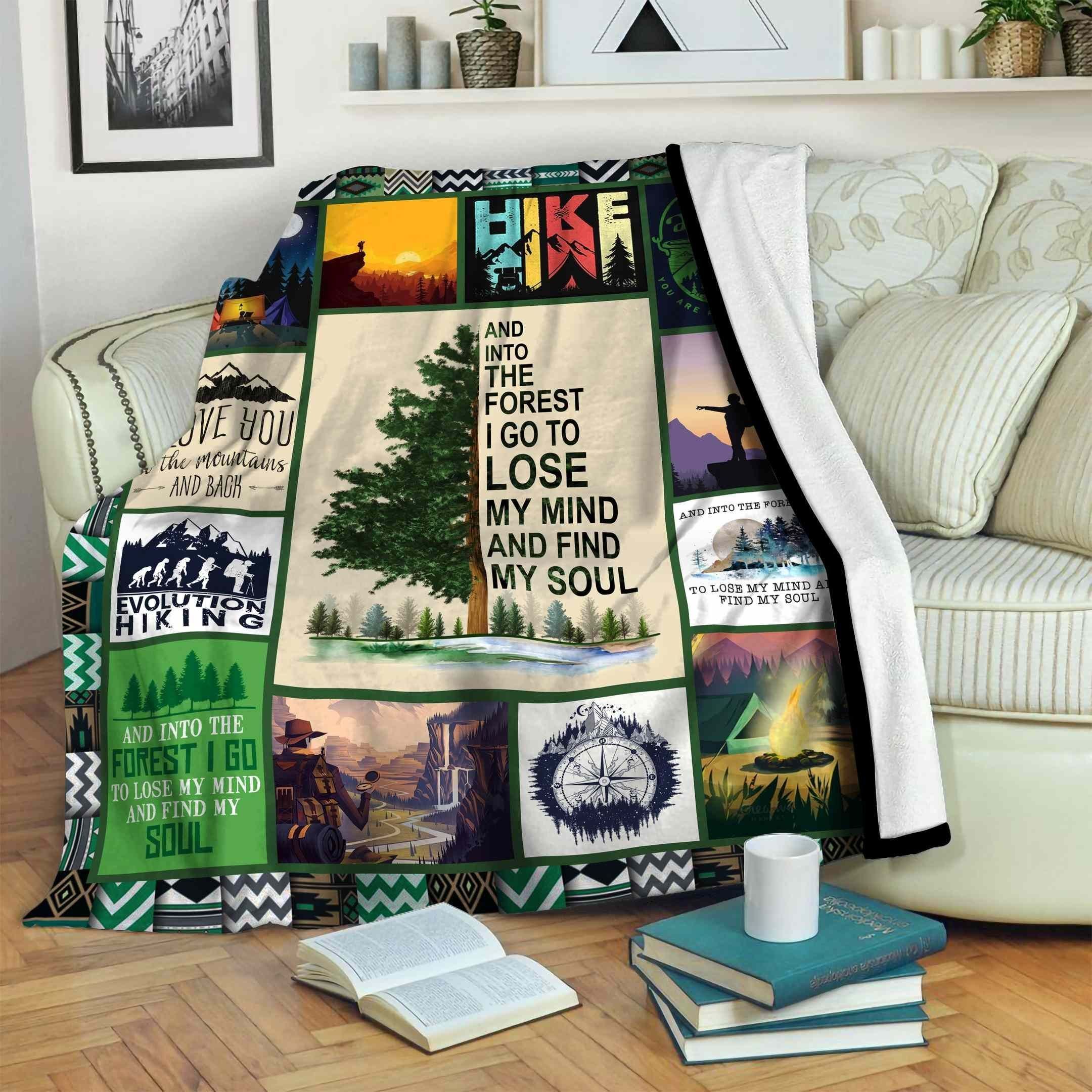 Hiking Fleece Blanket