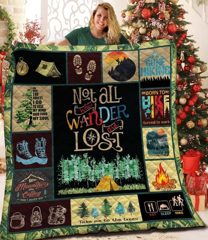 Hiking Let’s Hiking GS-CL-DT0107 Quilt Blanket