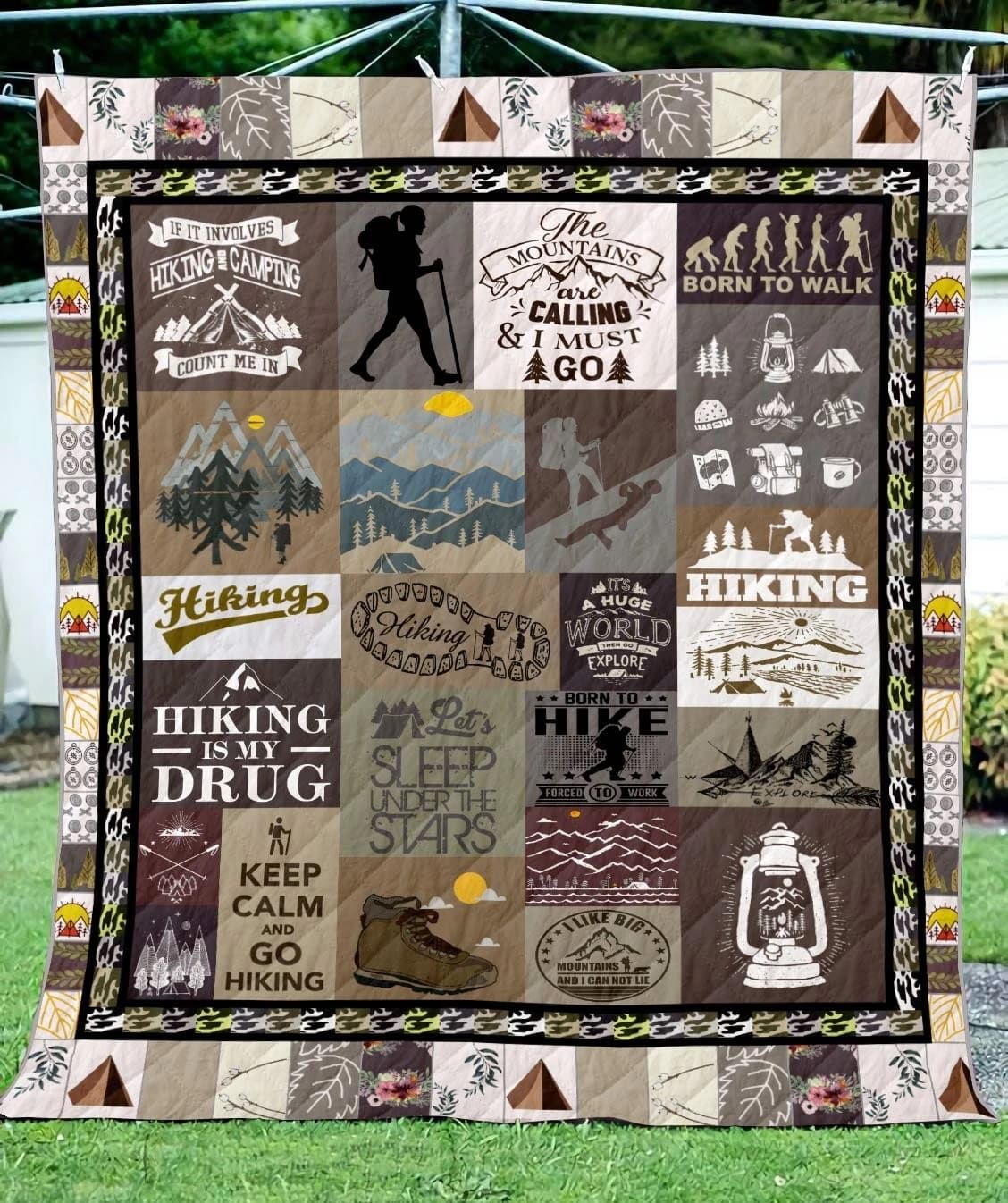 Hiking Quilt Blanket DHC131253VT