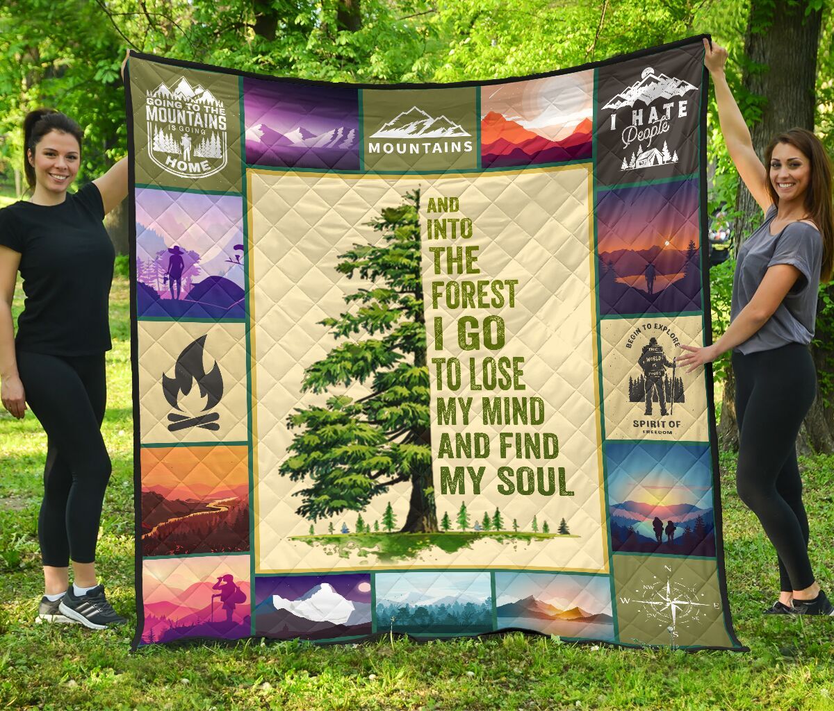 Hiking Quilt Blanket DHC170120687TD
