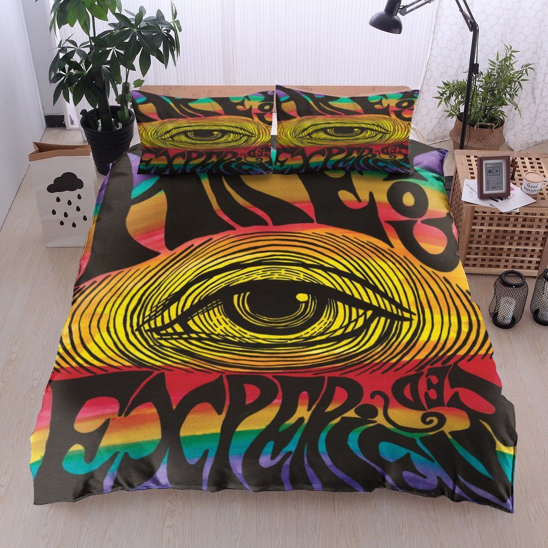 Hippie Are You Experienced Bedding Set