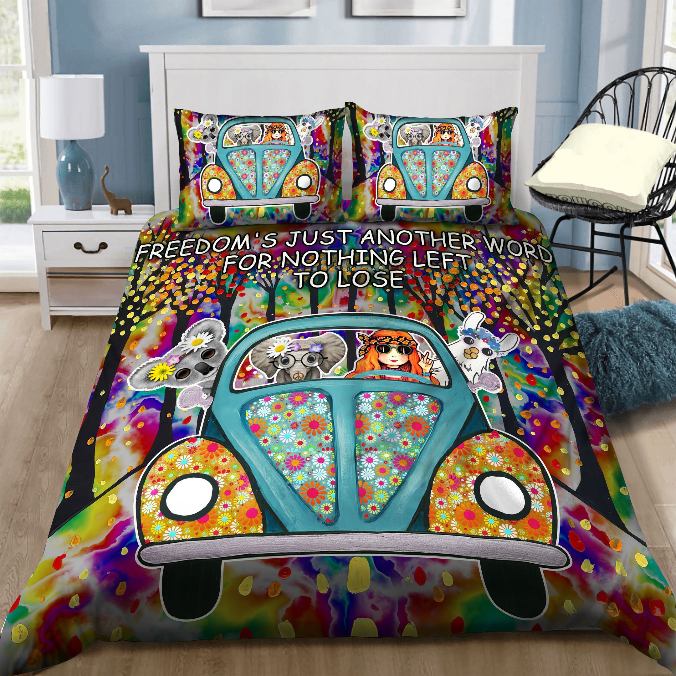 Hippie Bedding Set