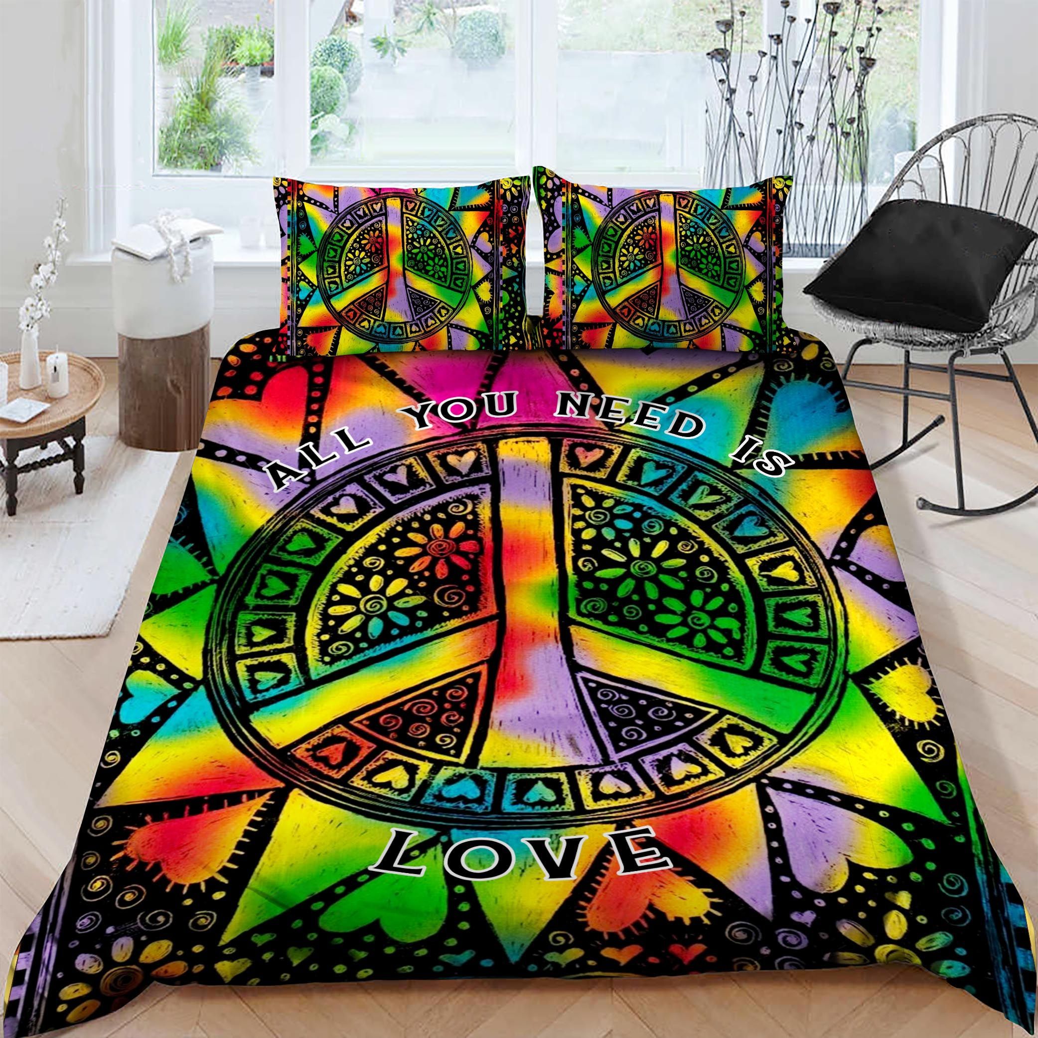 Hippie Bedding Set