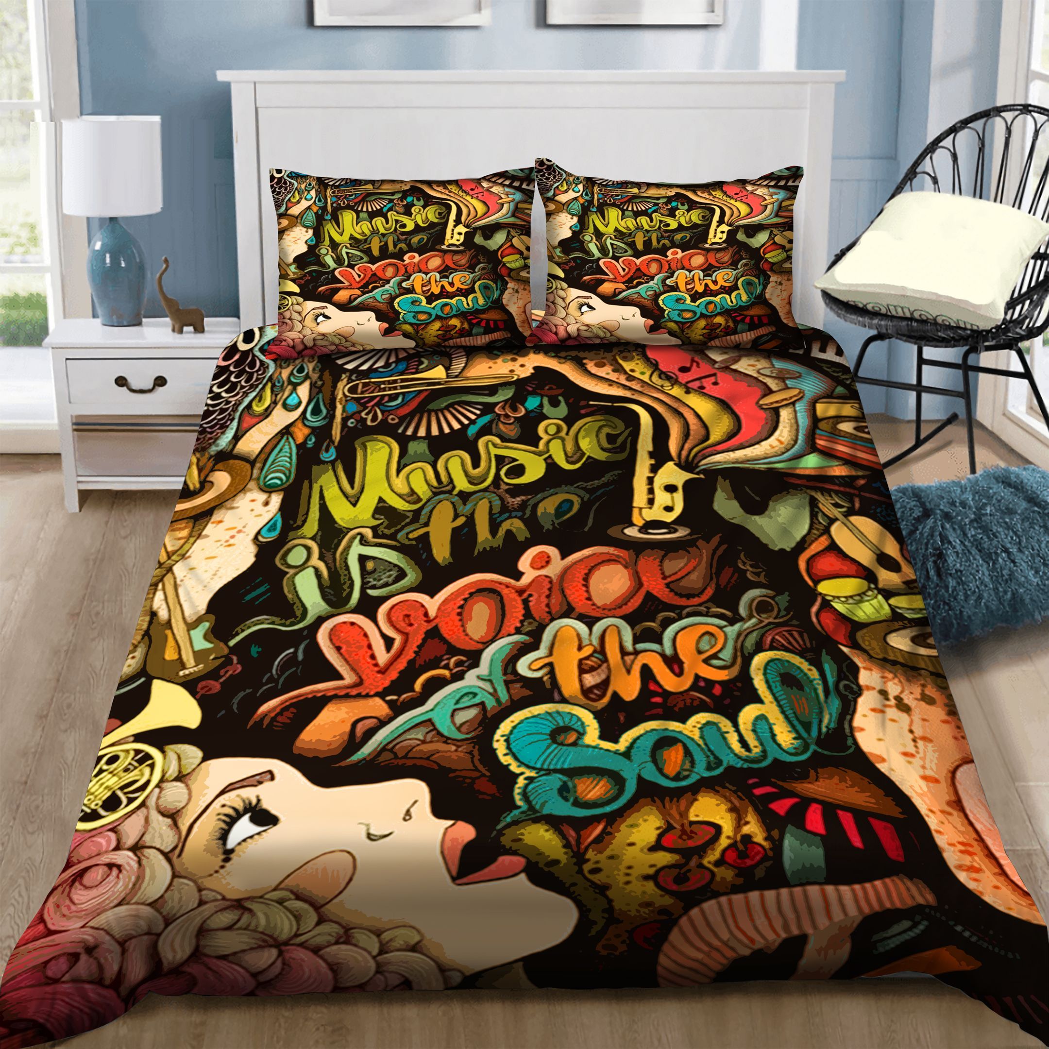 Hippie Bedding Set