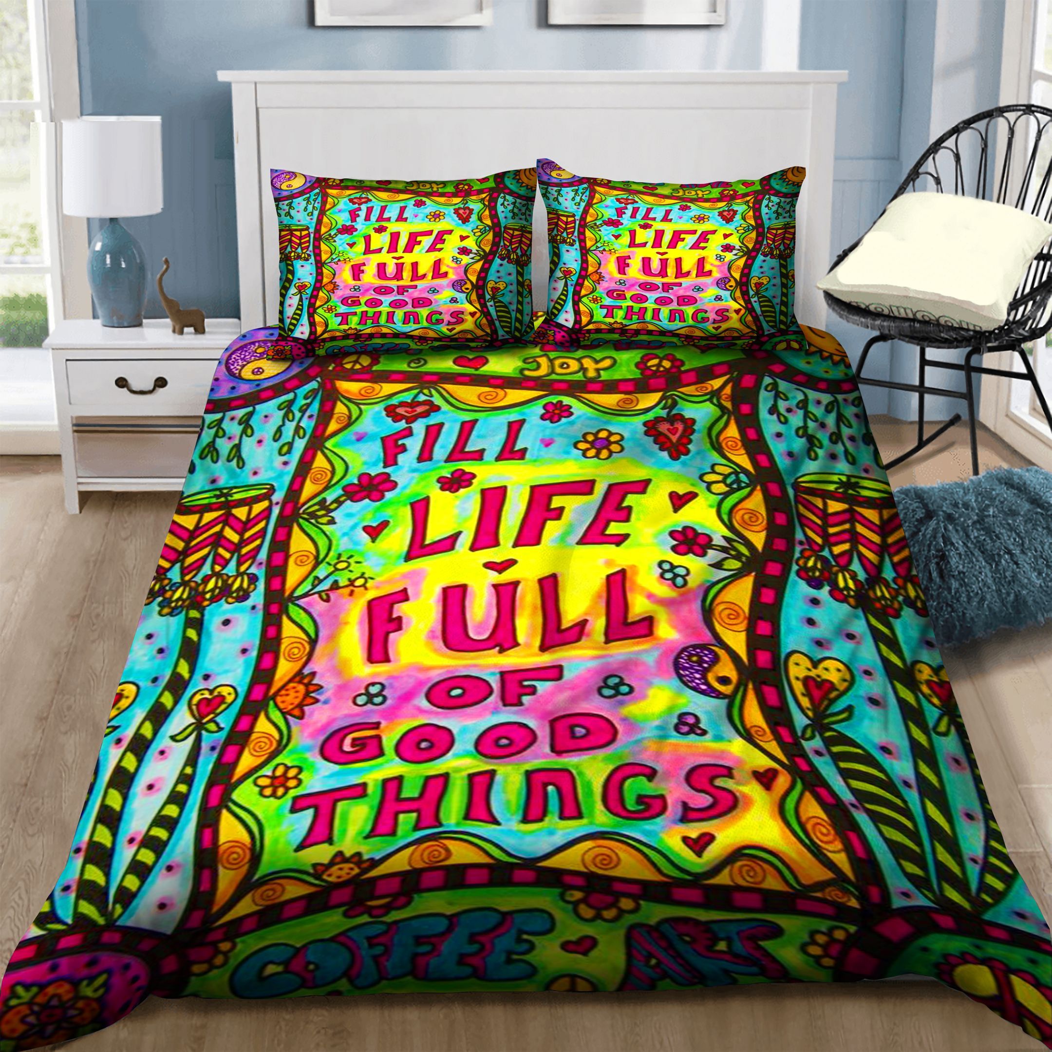Hippie Bedding Set