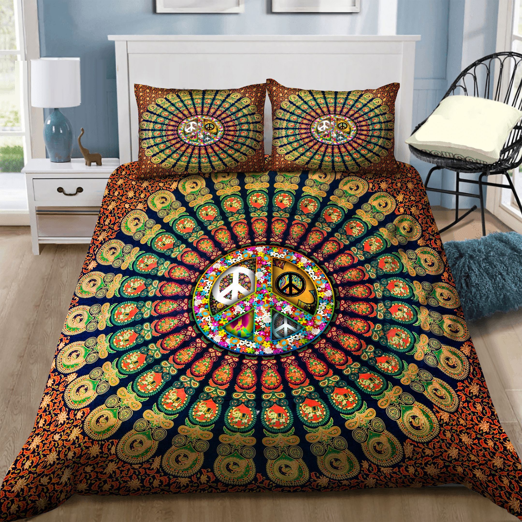 Hippie Bedding Set