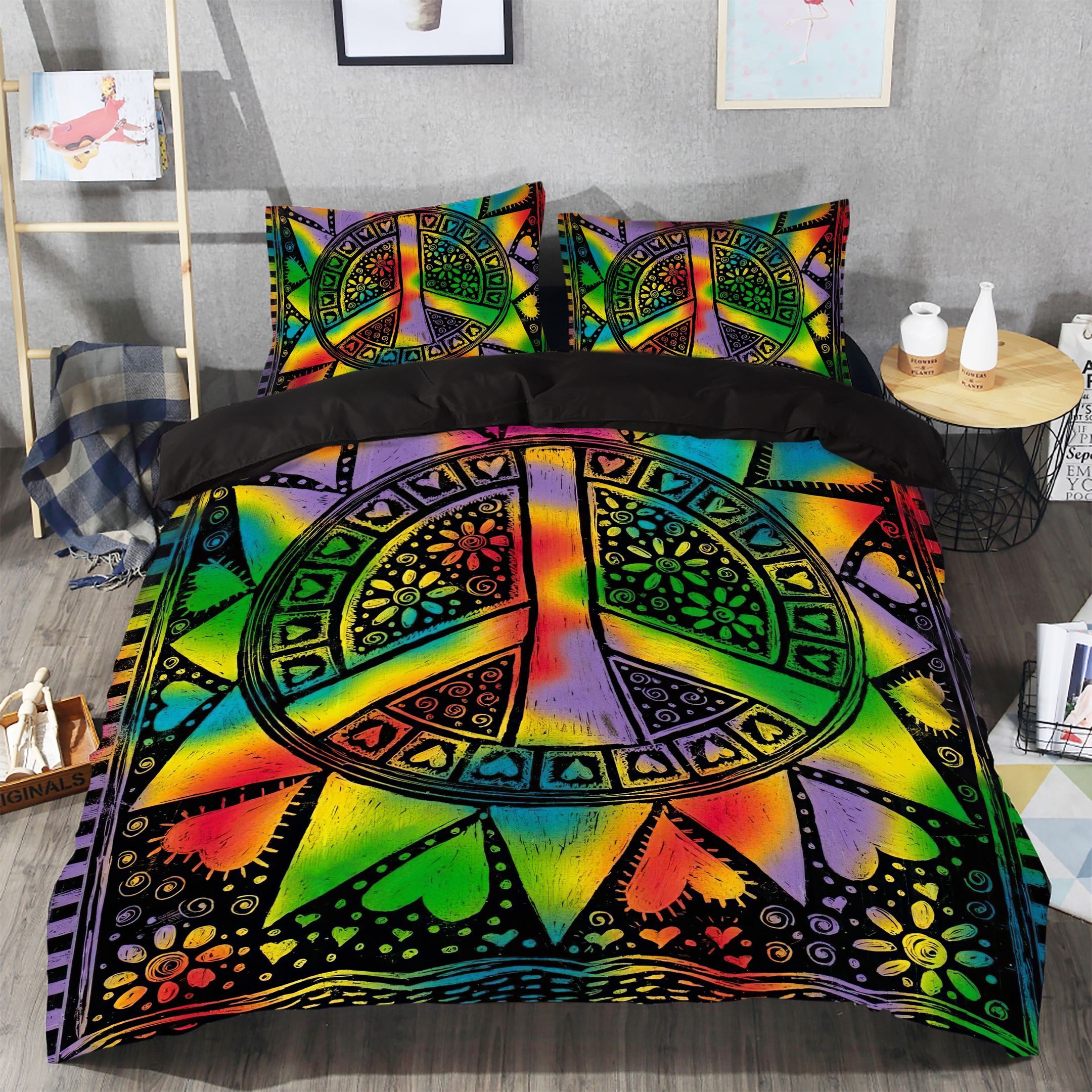 Hippie Bedding Set