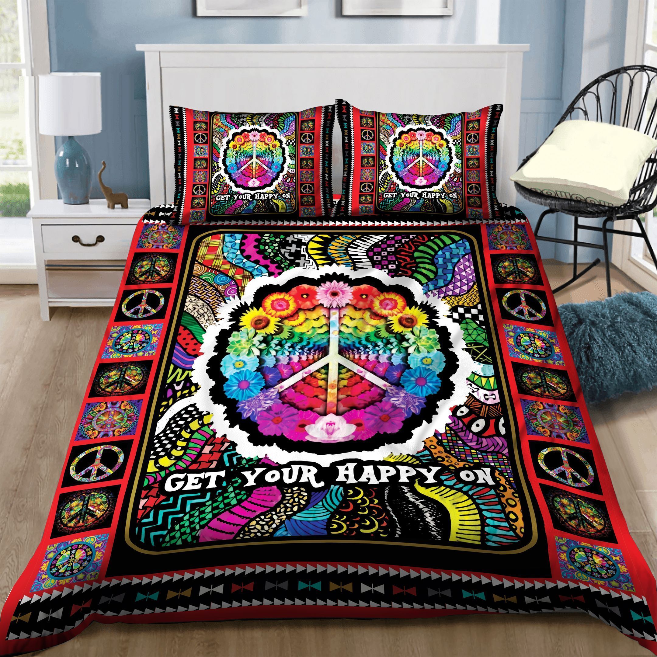 Hippie Bedding Set