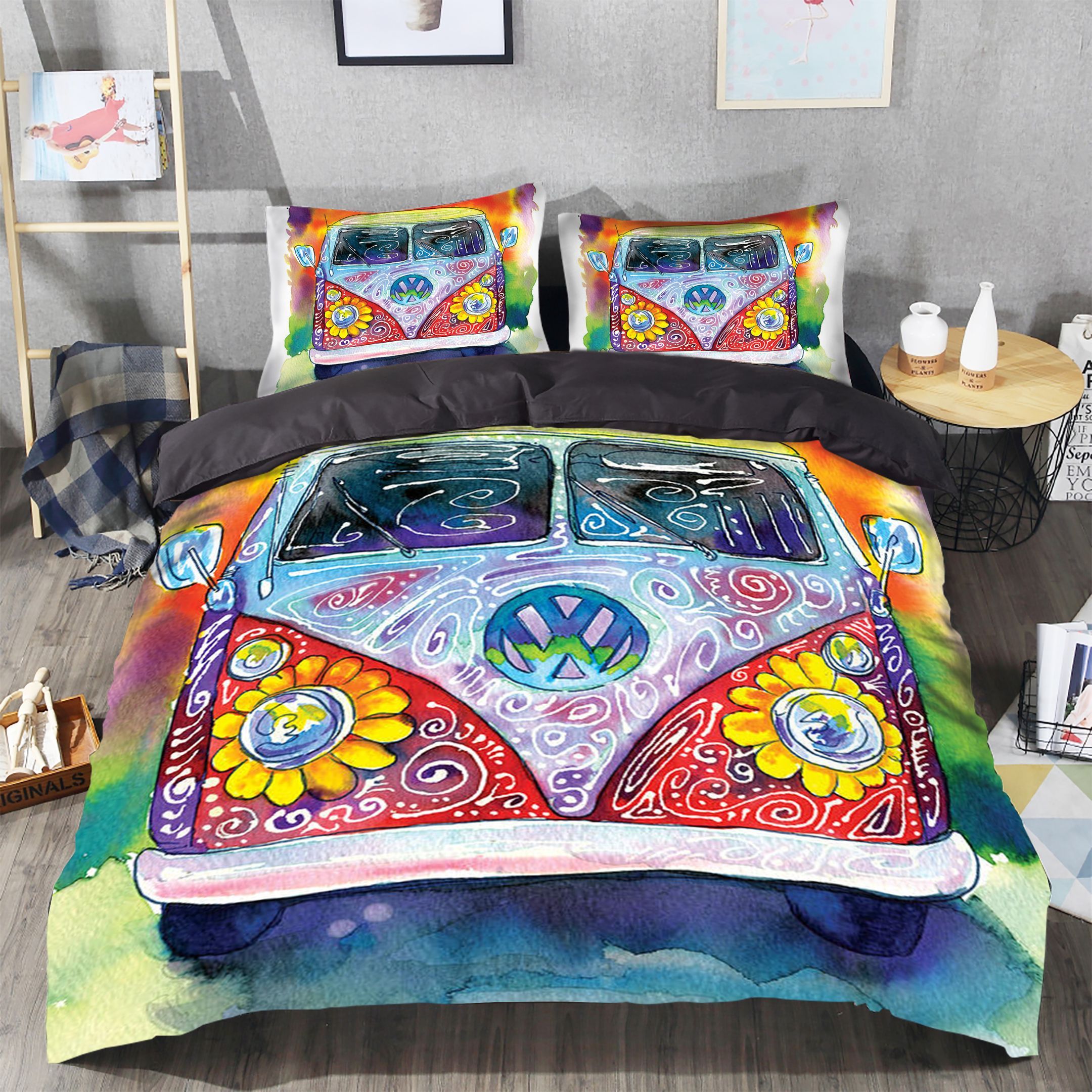 Hippie Bedding Set