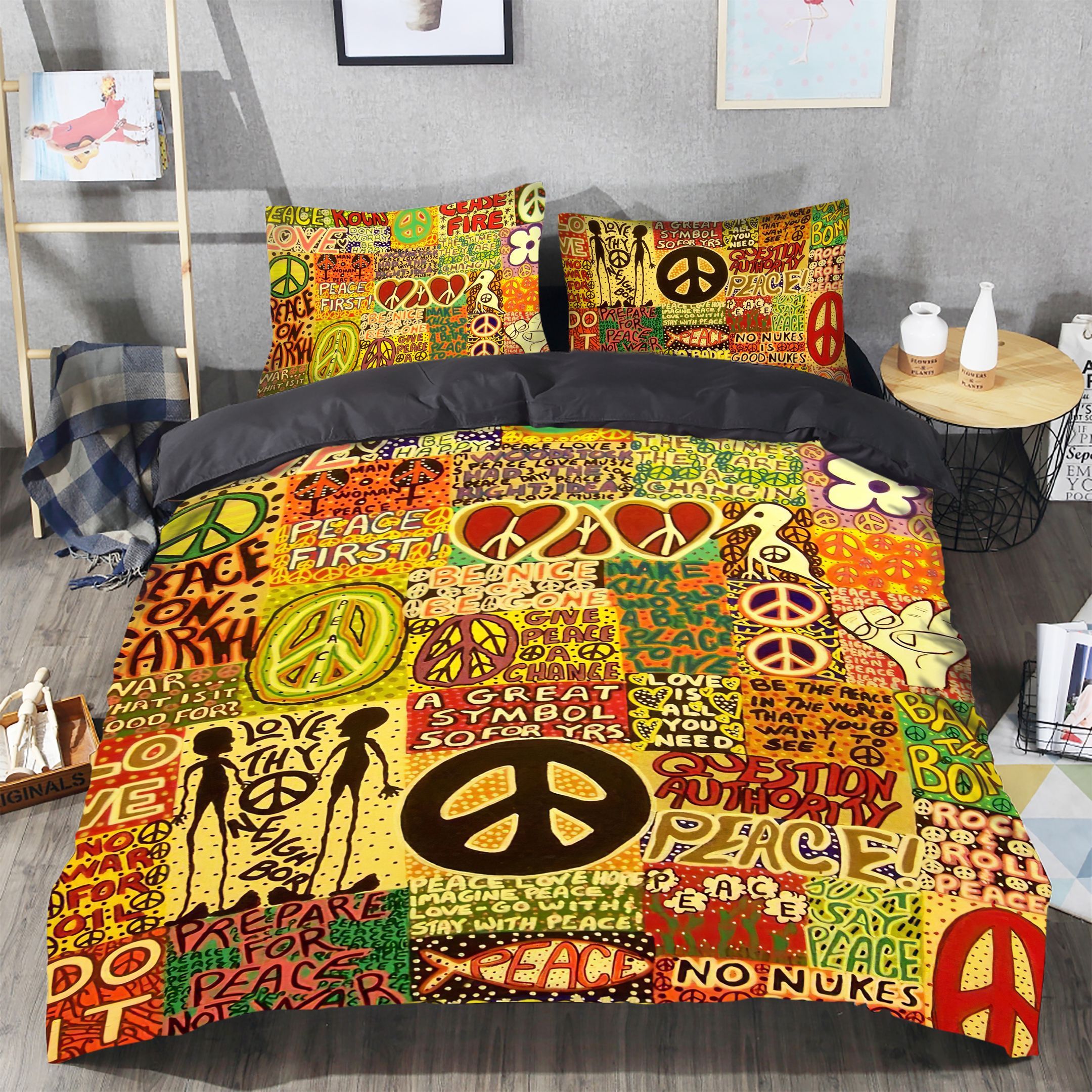 Hippie Bedding Set